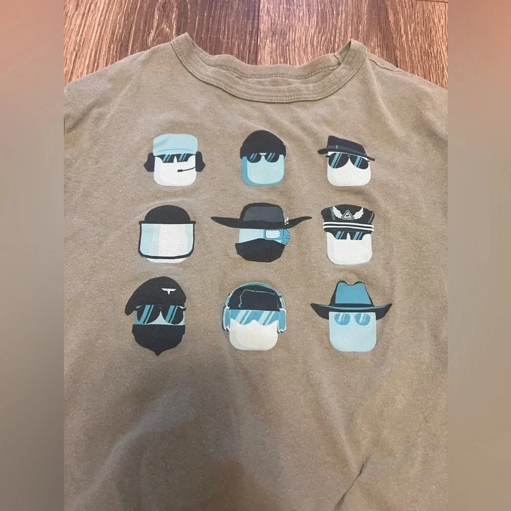 Gap Boys Roblox Long Sleeve Green Shirt Size S 6-7